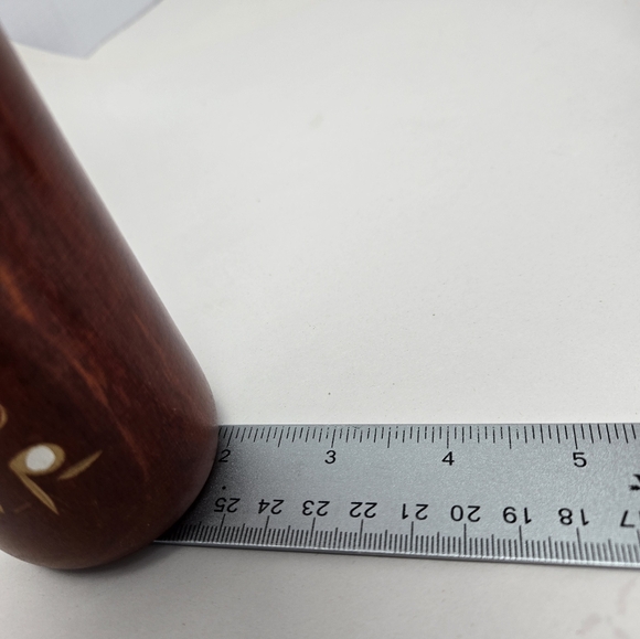 Kokeshi Doll Set Of 2 Masayoshi Yamagishi Vintage Handmade-Painted Award Win Art - Picture 9 of 12